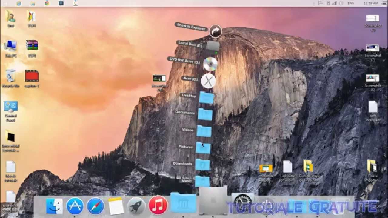 Mac Os X Mavericks Theme For Windows 8.1